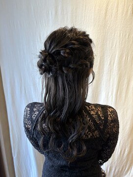 飾りなしアレンジ/お呼ばれヘア