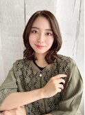【月1メンテ】白髪染めリタッチでも透明感カラー」