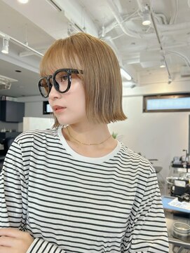 フォト イケブクロ(foto IKEBUKURO) 池袋/切りっぱなしボブ/くびれボブ/大人ボブ/縮毛矯正