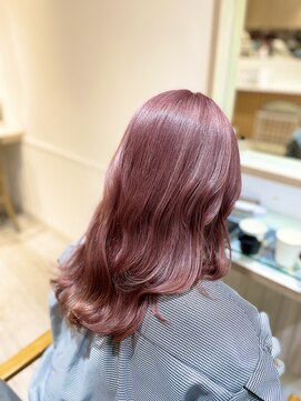 アコバイネオリーブ(aco by Neolive) ピンクベージュ/ハイトーンカラー