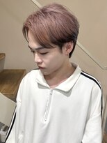 エルパライソ リフォ(Elparaiso Reff) エンドカラー ピンクベージュ×ブラック