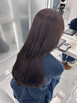 コア プラス 立川(COA PLUS) 韓国風レイヤーカット髪質改善ダブルカラーハッシュカット轟れな