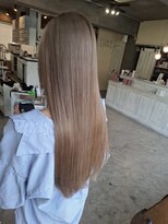 バンブーグラス(Bamboo grass) 髪質改善トリートメント×ブリーチ2回×ベージュカラー