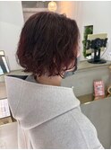 ショートボブパーマ