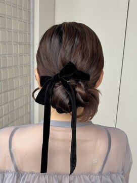 シャルムバイケンジ(Charm.by KENJE) 【カチモリ】結婚式/お呼ばれヘア/銀座/有楽町/ヘアアレンジ