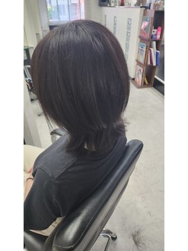 トレチェント八王子(TRECENTO) 赤みを消した白髪ぼかし