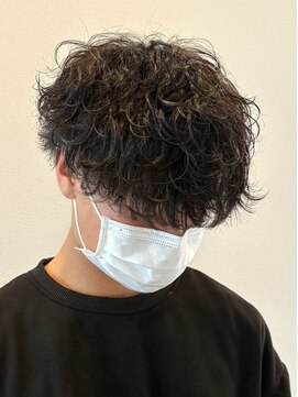 ノイ 水戸店(NEU) 92. ダウンバング/ニュアンスパーマ/メンズ/マッシュ