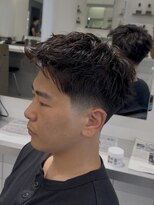 グルーマーズクレッジ 渋谷店(GROOMER/S CREDGE) テーパーウォーリアカット テーパーフェードスパイキーショート