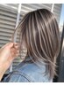 【ミディアム～ロングヘア専用】カット＋似合わせハイライトコース☆カラー込