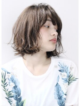 ヴィジョン(VISION) 【VISION】おしゃれなリラックスボブ×毛先ラフカール