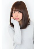 愛され小顔ロブ 【MUSE 奥村】