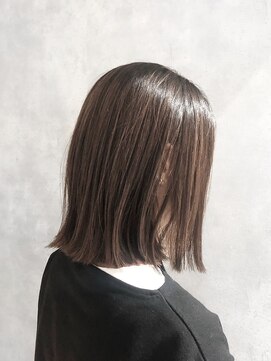 アイディール(:ideal) 20代30代40代☆縮毛矯正に、切りっぱなしボブ★