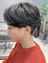 テトヘアー(teto hair) 前下がりショート、パーマ、メンズヘア、男性カット