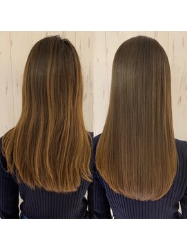 アンド ラ ブランシュ(&.La Blanche) &.La Blanche【鶴貝】シルクヘア