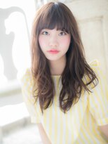 クオーレ ヘア アンジュ 水戸店(CUORE HAIR ange)&nbsp;*ange水戸*…大人かわいいくせ毛風カールの抜け感小顔ロングa