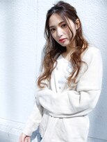 ビートヘアー 彦根イオンタウン店(BEET HAIR)&nbsp;ゆるウェーブハーフアップ【BEET 彦根イオンタウン店】