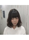 ふんわり中性デジタルパーマ