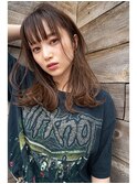 ANGELICA シースルーバング チョッピーバング　レイヤースタイル