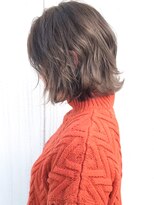 アルバム 新宿(ALBUM SHINJUKU)&nbsp;ラベンダーボブ_オリーブカラーハイライトカラー_ba268732