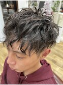 スパイラルパーマ