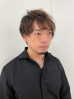 エンドリンク(endlink) メンズアシンメトリー × パーマ