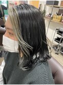 フェイスフレーミングでメリハリのきいたカラー20代30代40代50代