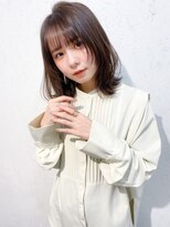 ノース イースト 高円寺店(north east)&nbsp;ミディアムレイヤー/顔まわりレイヤー