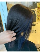 リラシー ヘアーアンドビューティー 龍ケ崎店(RELASY hair&beauty) 【韓国風ダークブルー】