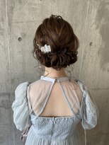 エイミー 伏見店(aemii) ガーリーな、ボリュームヘアセット