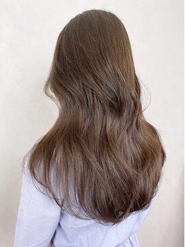 アイティーバイアルバム 藤沢店(IT by ALBUM) ロングレイヤーオリーブグレージュ_ショコラアッシュ_ba406951