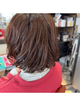 ヘアスタジオブービー 大人可愛いカジュアルパーマ