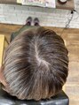 ヘアープルトワルピナス ファッショングレイカラー。白髪薄染まりでも綺麗ならそれでいい
