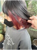 【hair salon W】キッズカットにインナーカラー