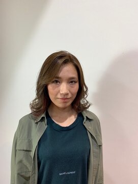 美容室クラフト 千葉ニュータウン店 ミディアムレイヤー