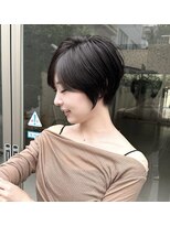 ハルキミナト ジャパン トウキョウ(HARUKI MINATO japan TOKYO)&nbsp;20代30代40代50代/丸みショート/クビレ/前髪あり/表参道