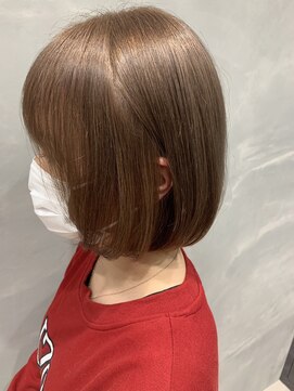 ナンバー 大分中央町店(N°) 【シノハラ】@number_nao☆黒染め落として柔らかミルクティー