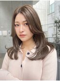 ワンカール/レイヤーロング/顔周り/くびれレイヤー/ハイライト