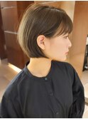 ショートボブ小顔カット大人ヘア髪質改善30代40代50代表参道青山
