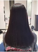 縮毛矯正♪髪質改善ストレートで艶感ヘア