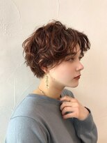 ホロ(hollo) ハンサムショートパーマプードルパーマショート