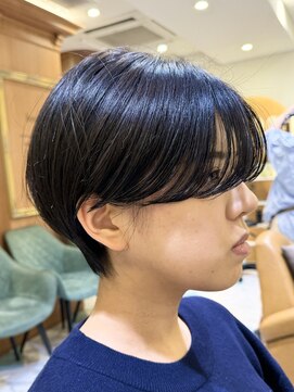 ロンド パルティール 大宮(Lond partir) 黒髪ボブルフネビージュ小顔ワンレンスペインカール大宮