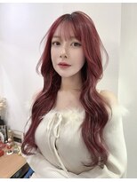 ロンドアベニール 北千住(Lond avenir)&nbsp;小顔レイヤーカット　韓国ヘア　ブリーチなし　髪質改善　顔周り