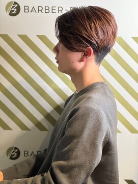 バーバーバー アカバネ(BARBER-BAR AKABANE) 大人の爽やかな毛流れヘア×ブラウンカラー#2