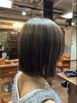 ランソ 新宿(RUNSO) くびれヘア×アプリコットオレンジ×夏×ハイライトカラー