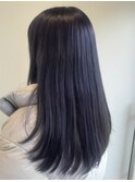 黒髪/ボブルフ/ネビージュ/小顔/ワンレン/幕張/髪質改善/前髪