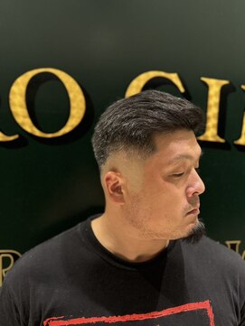 ヒロギンザ 名古屋本店(HIRO GINZA) フェードbarberスタイル