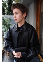 ブラウン バイ イフ 福島(BROWN by if) スパイキーショート&グレージュカラー