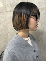 ホロン 池袋(HOLON) 毛先デザインブリーチカラー