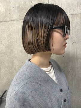 ホロン 池袋(HOLON) 毛先デザインブリーチカラー