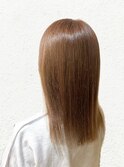 20代30代40代大人可愛い髪質改善カラー艶感ストレート透明感